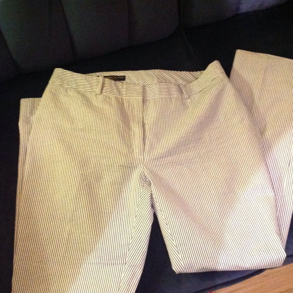 Brooks Brothers line seersucker pants