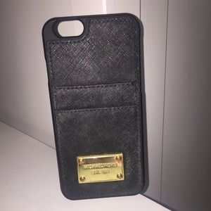 MICHAEL KORS IPHONE 6 CASE/ CARD HOLDER