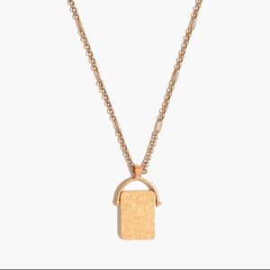 Madewell Spinning Pendant Necklace