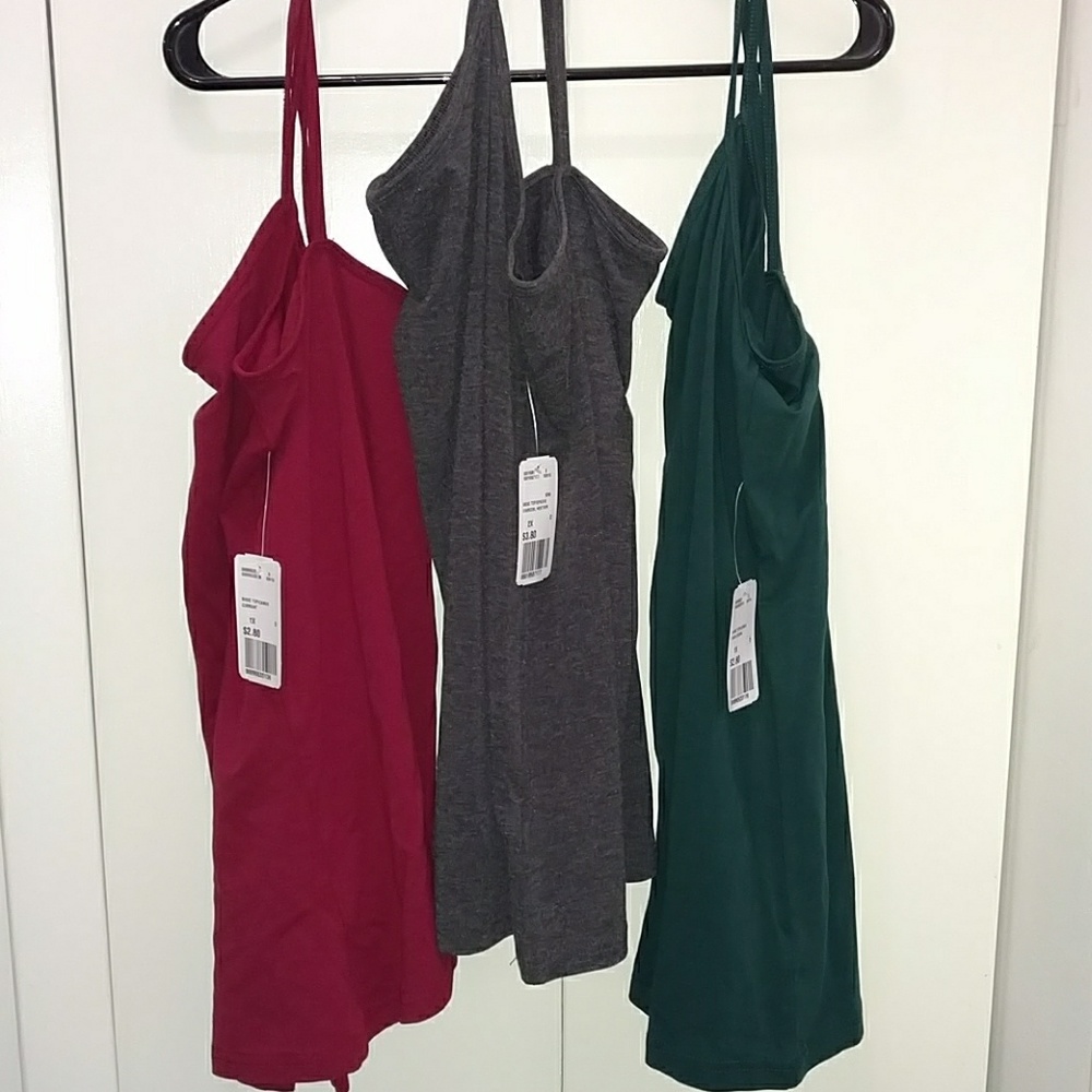 Set of 3 Forever 21+ camis