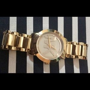 Gold Michael Kors watch