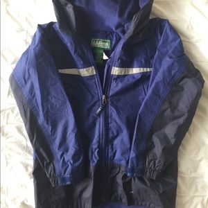 L.L. Bean children’s wind and rain jacket 10-12