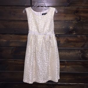 Beautiful gold and cream colored dress