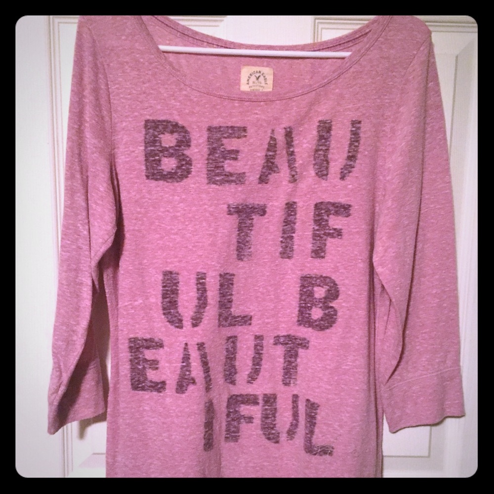 3/4 length sleeve shirt