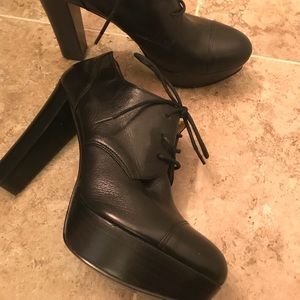 Nine West heeled Oxfords
