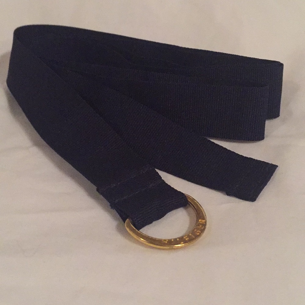 Soft Navy Adjustable Tommy Hilfiger Belt