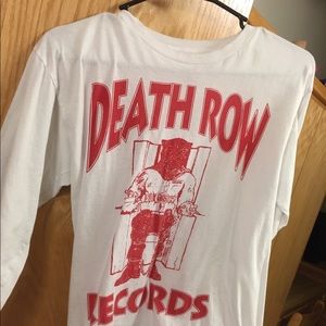 Death row records shirt men’s graphic