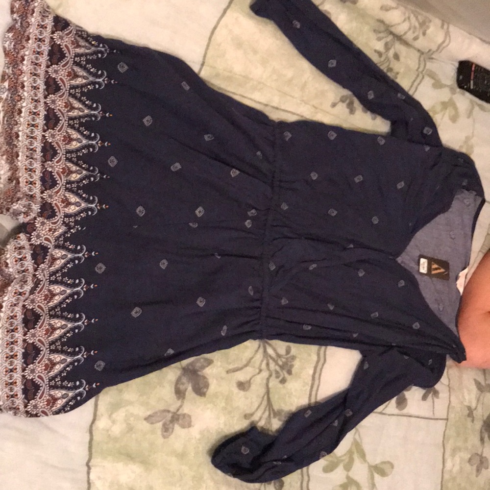 Brand new  navy romper