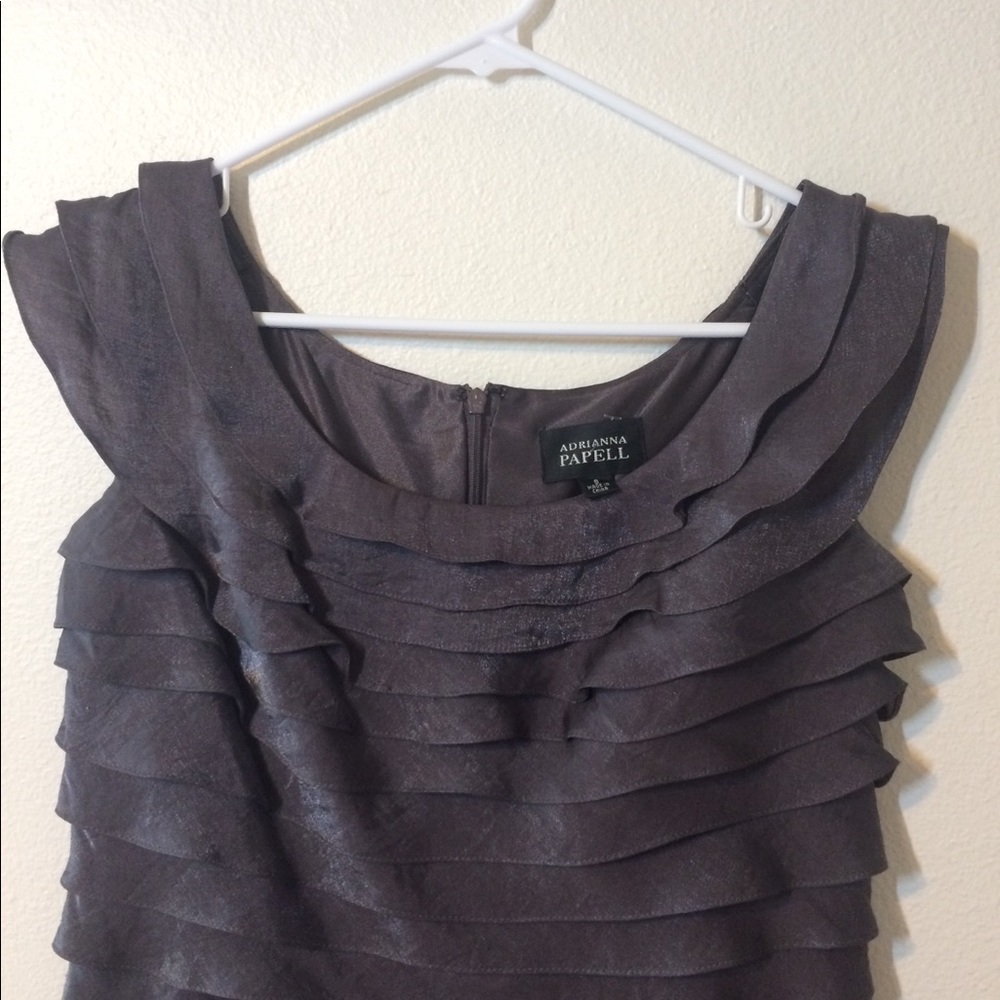 Adrianna Papell Tiered Dress