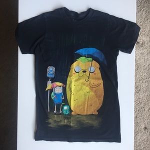 Adventure Time/Totoro T-Shirt