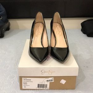 Jessica Simpson Black Patent Shoes