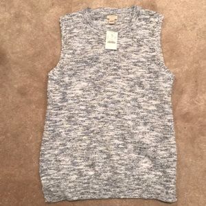 Sweater tank top