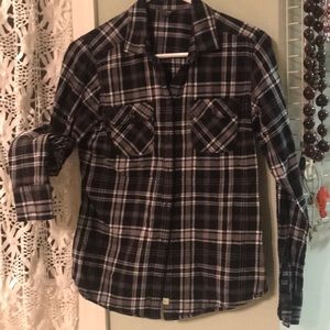 Eddie Bauer plaid flannel shirt