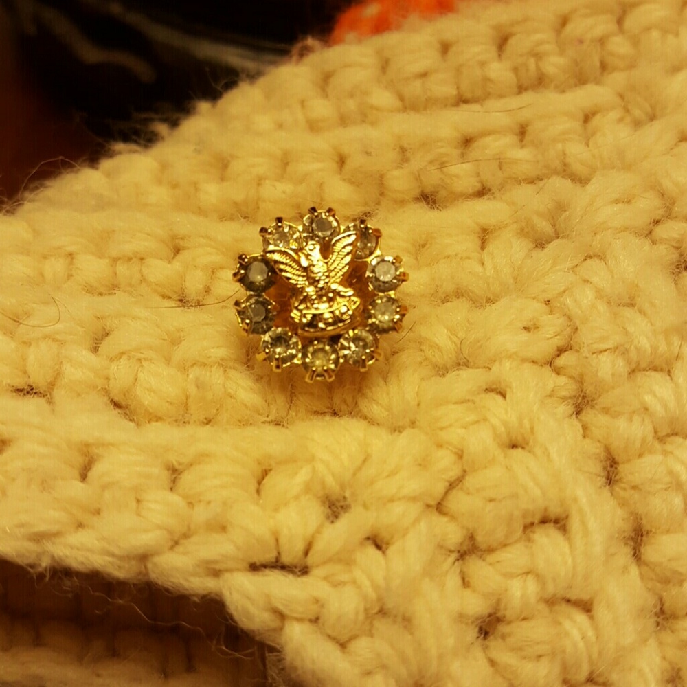 Fraternal Order of Eagles vintage tack pin