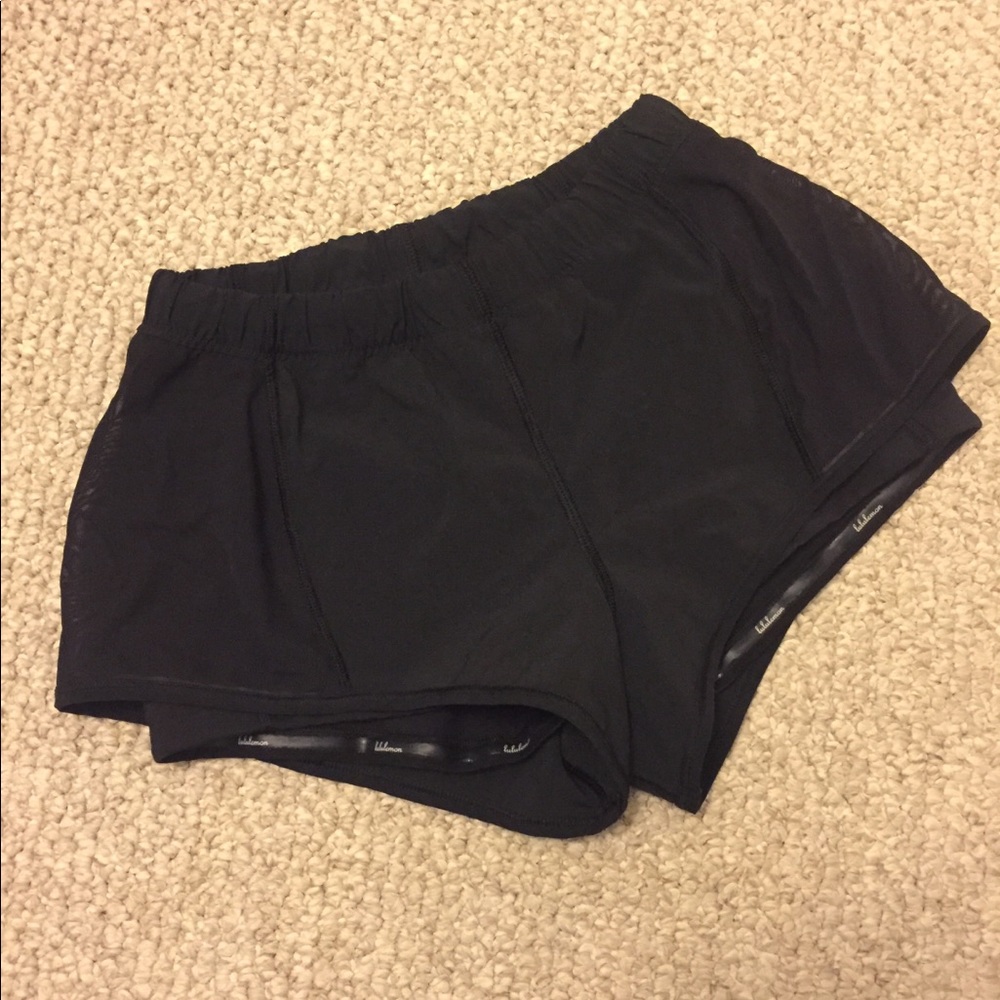Lululemon Mesh Side Panel Shorts