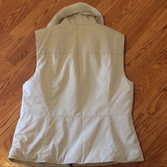 Ann Taylor Fur Lined Vest - Picture 3 of 3