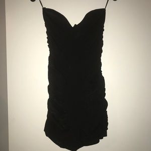Strapless Black Dress