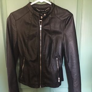 Women’s Faux Leather Jacket