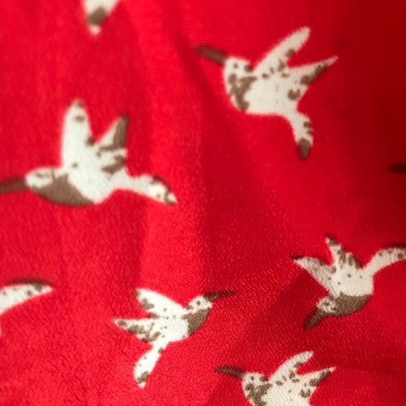Spence Bird Print Dress - Picture 4 of 6