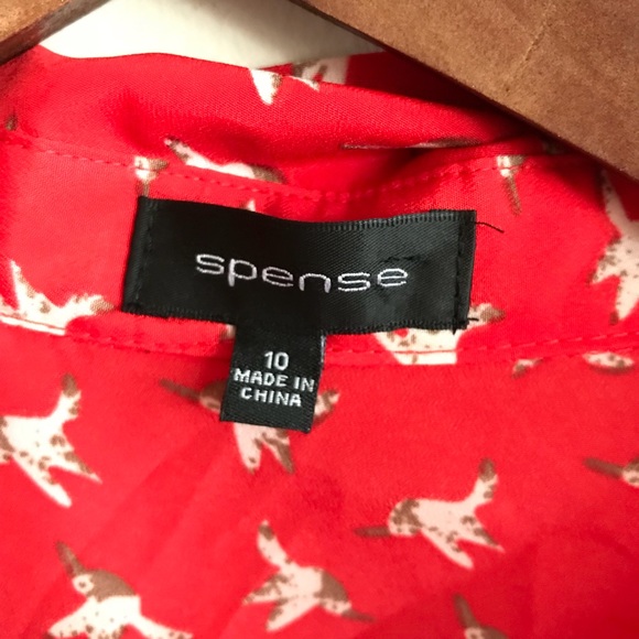 Spence Bird Print Dress - Picture 5 of 6