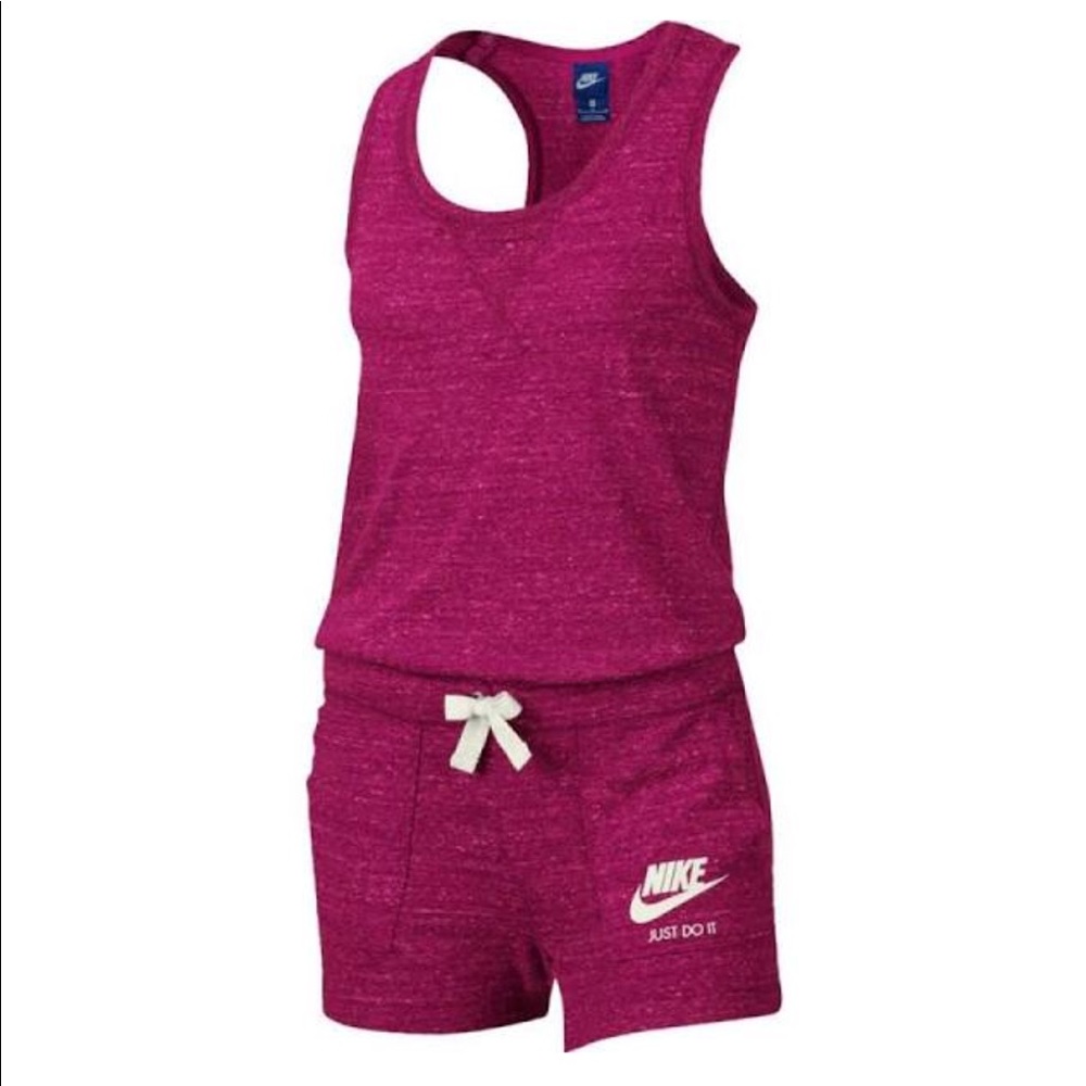 NWOT Nike Gym Vintage Romper Girls Grade School