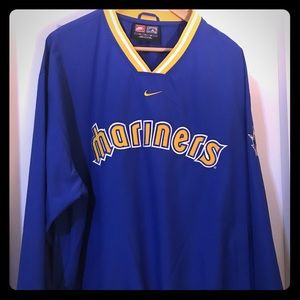 Seattle Mariners Royal Practice Jacket, XL
