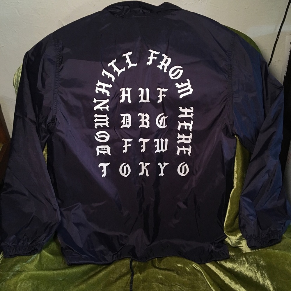 HUF TOKYO JAPAN EXCLUSIVE COACHES WINDBREAKER