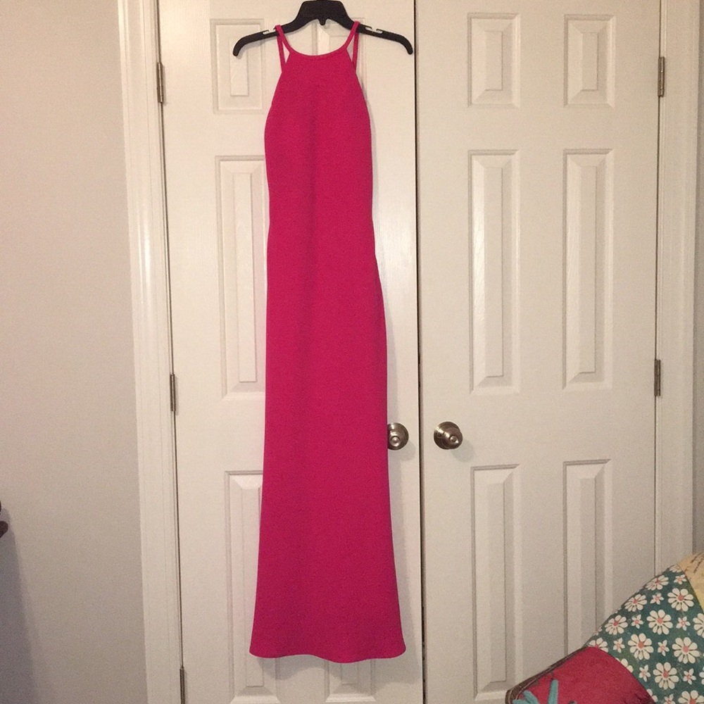 Calvin Klein Halter Long Dress