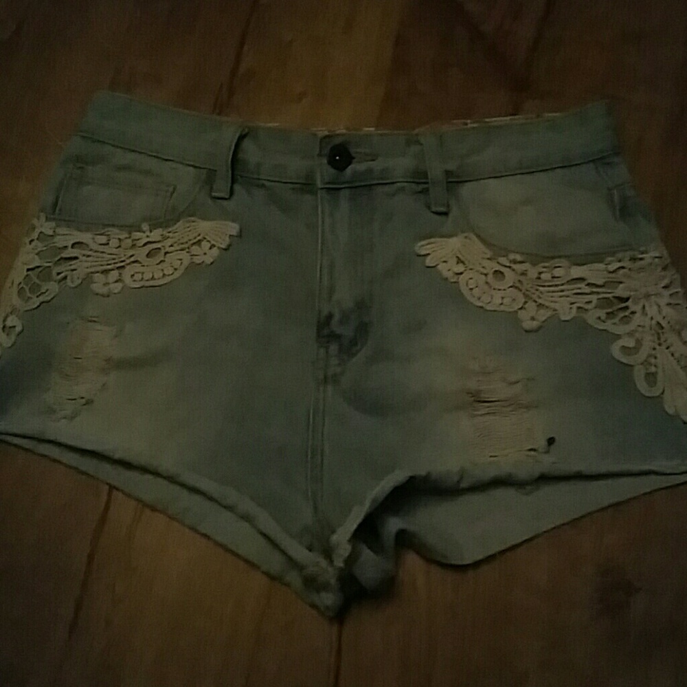 Forever 21 high waist shorts