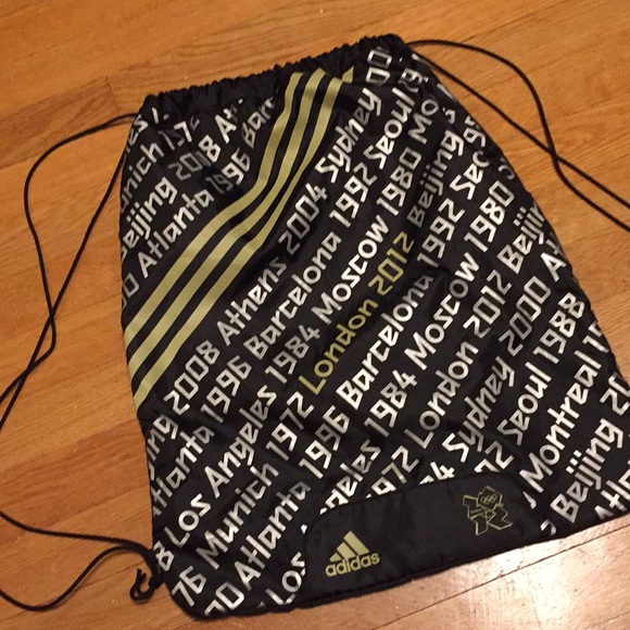 adidas Handbags - Adidas 2012 Olympic London black cinch backpack