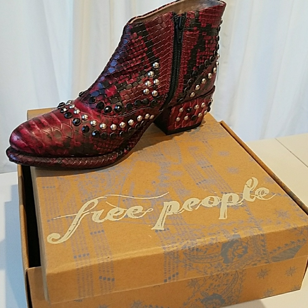 Free People Cowboy ankle Boots