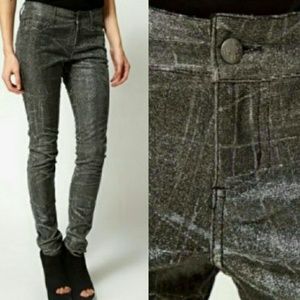 Tripp Glitter Silver Jeans