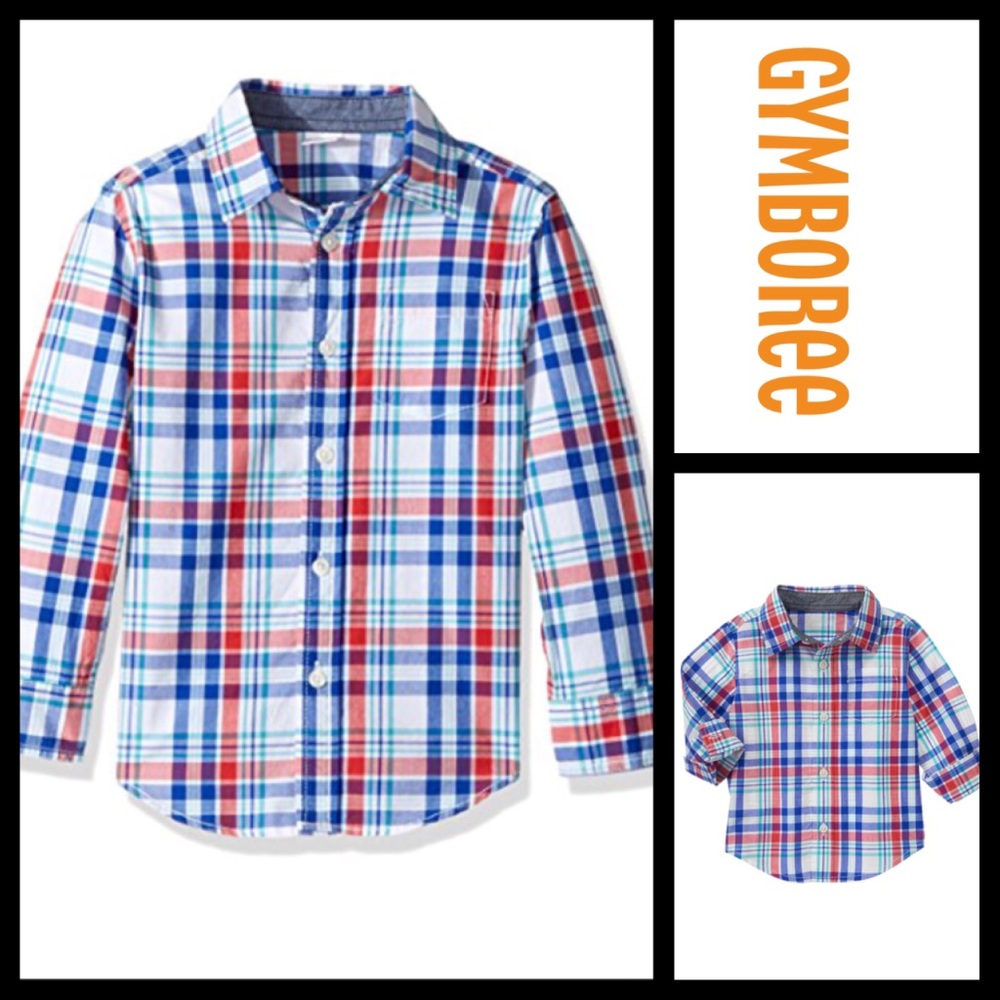 🆕 Long Sleeve Plaid Button Down Shirt