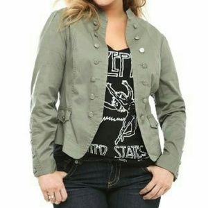 Torrid military jacket