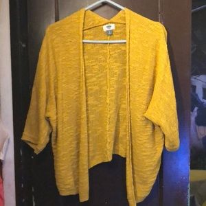 Mustard Cardigan