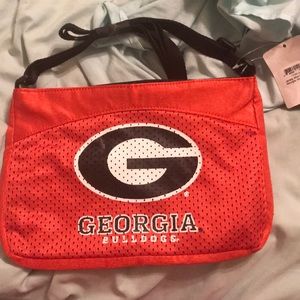 Georgia Bulldogs jersey mini purse