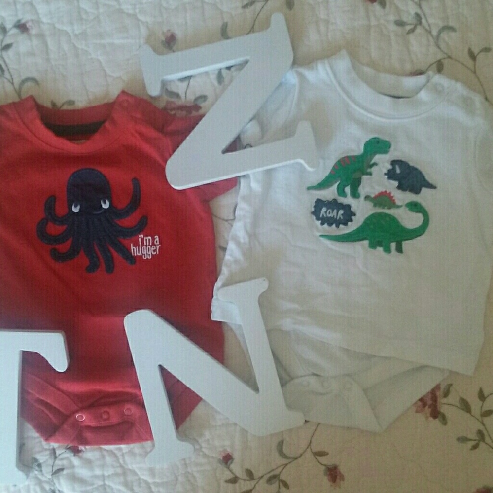 2 Gymboree Onesies