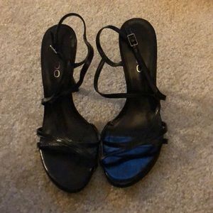 Black heels