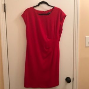 DKNY red dress