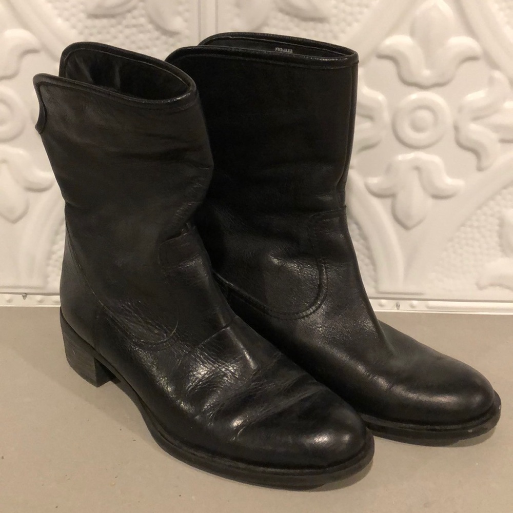 Nine West Black leather boots