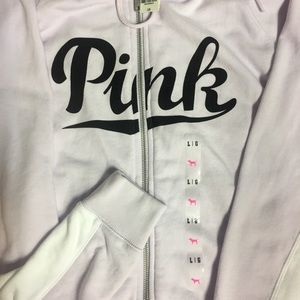 (NWT) victoria secret PINK hoodie size large