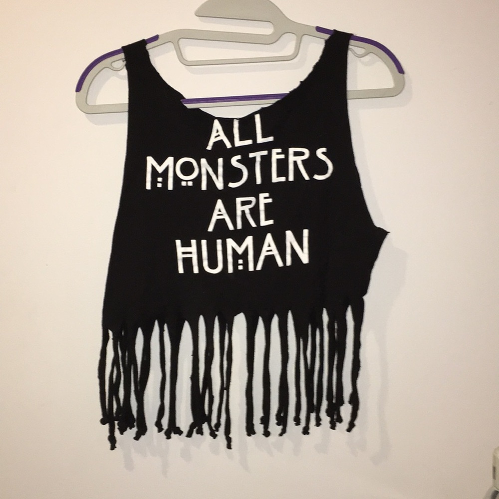 American Horror Story "All monsters are human" top