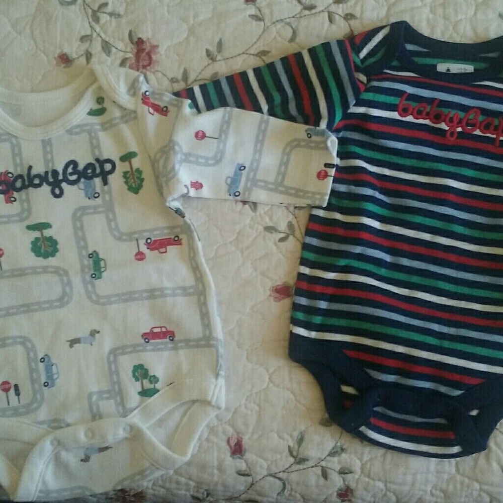 2  Gap onesies