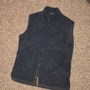 Navy men’s small J crew vest