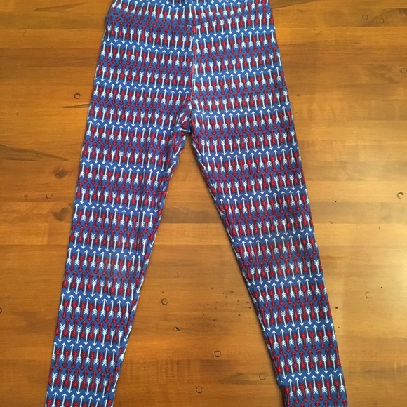 lularoroe little girls leggings size s/m - Picture 1 of 5