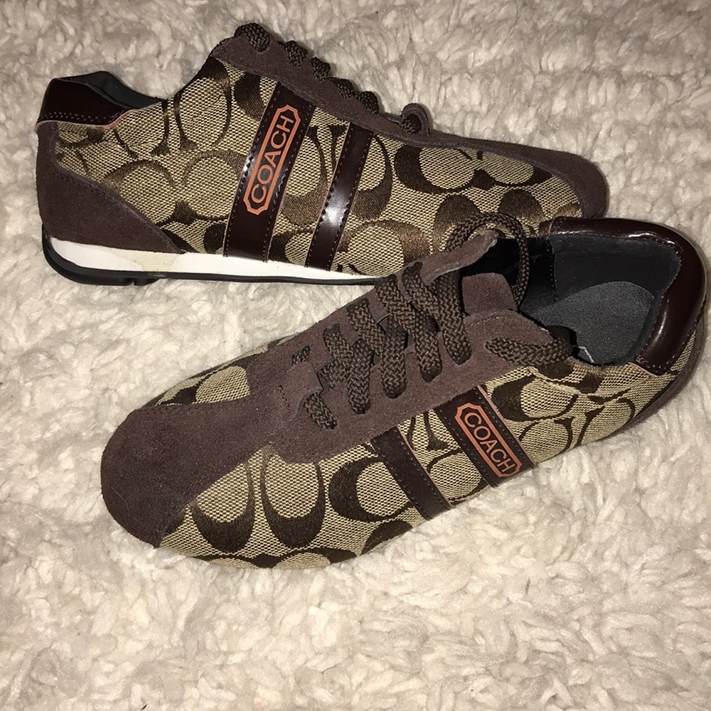 Coach lace up sneakers