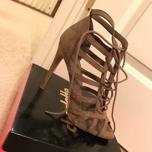 Suede Heels