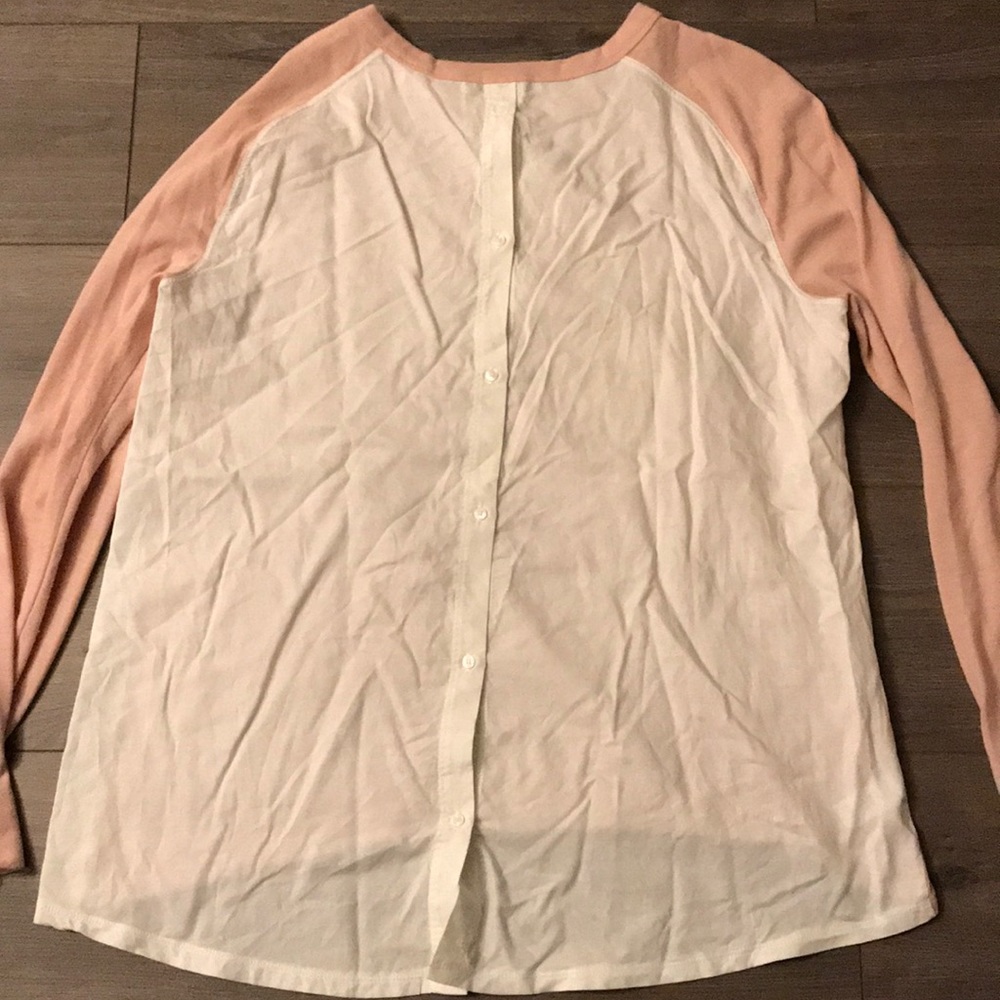 Button Back Shirt - Picture 2 of 3