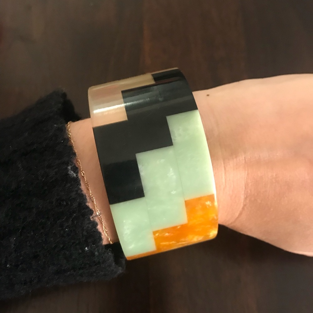 Anthropologie Acrylic Bangle