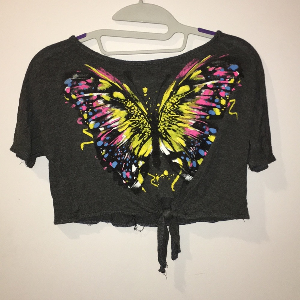 Butterfly Crop top
